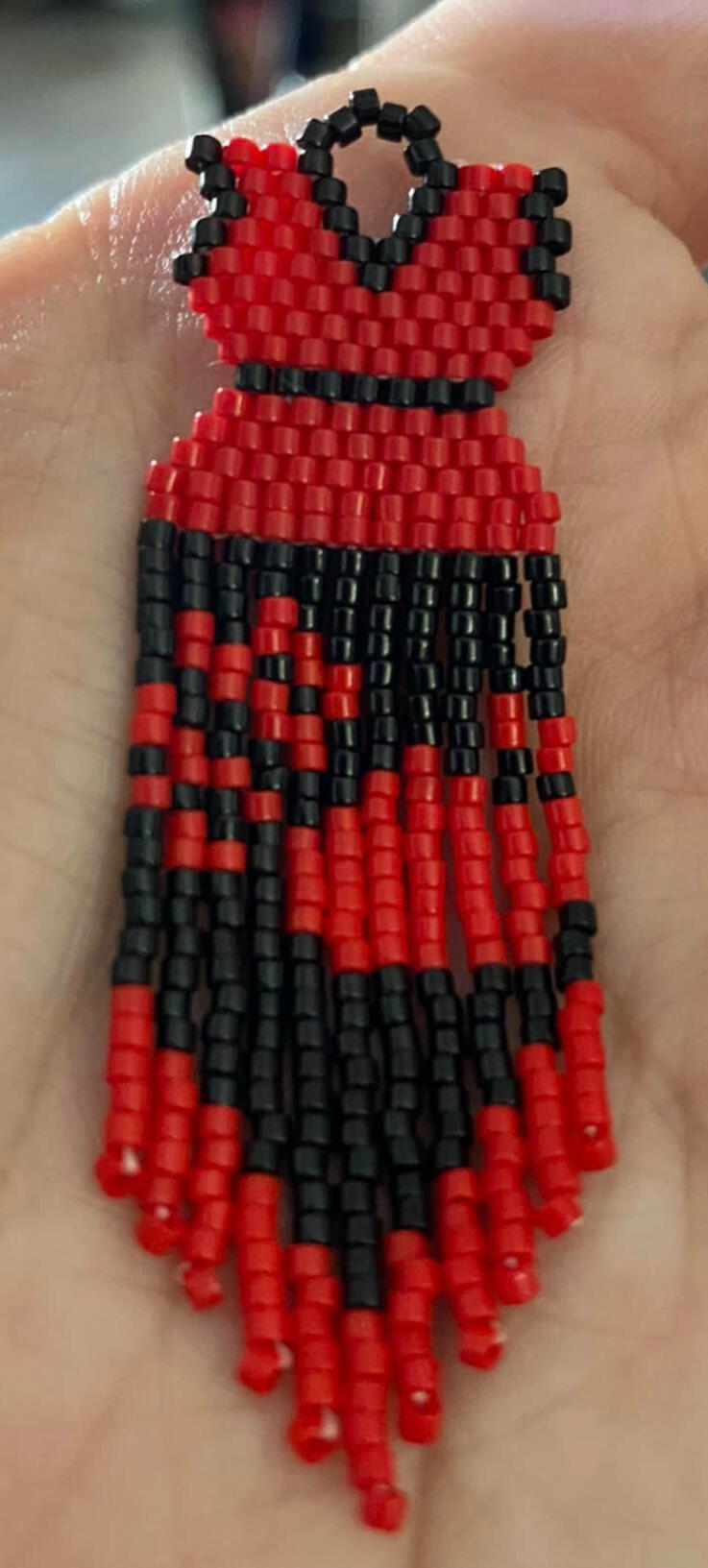 MMIWG Red Dress Fringe